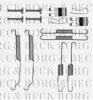 BORG & BECK BBK6316 Accessory Kit, disc brake pads